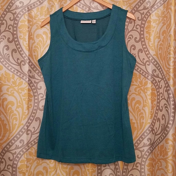 Susan Graver Tops - Susan Graver Aqua Tank